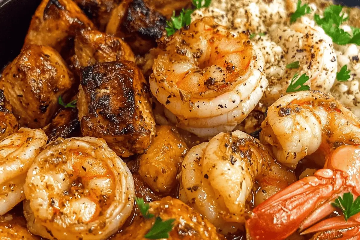 Can you cook chicken and shrimp together? A delicious and flavorful meal preparation tip featuring both proteins.